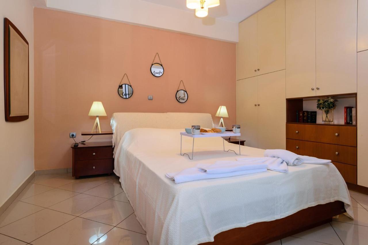 Central Penthouse In Quiet Neighborhood Near Sandy Beach 하니아 외부 사진