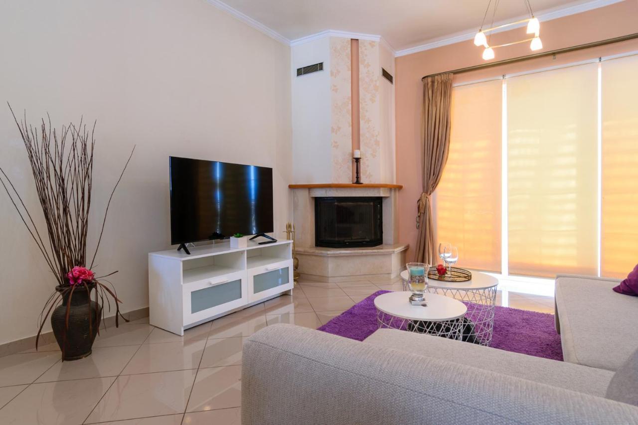 Central Penthouse In Quiet Neighborhood Near Sandy Beach 하니아 외부 사진