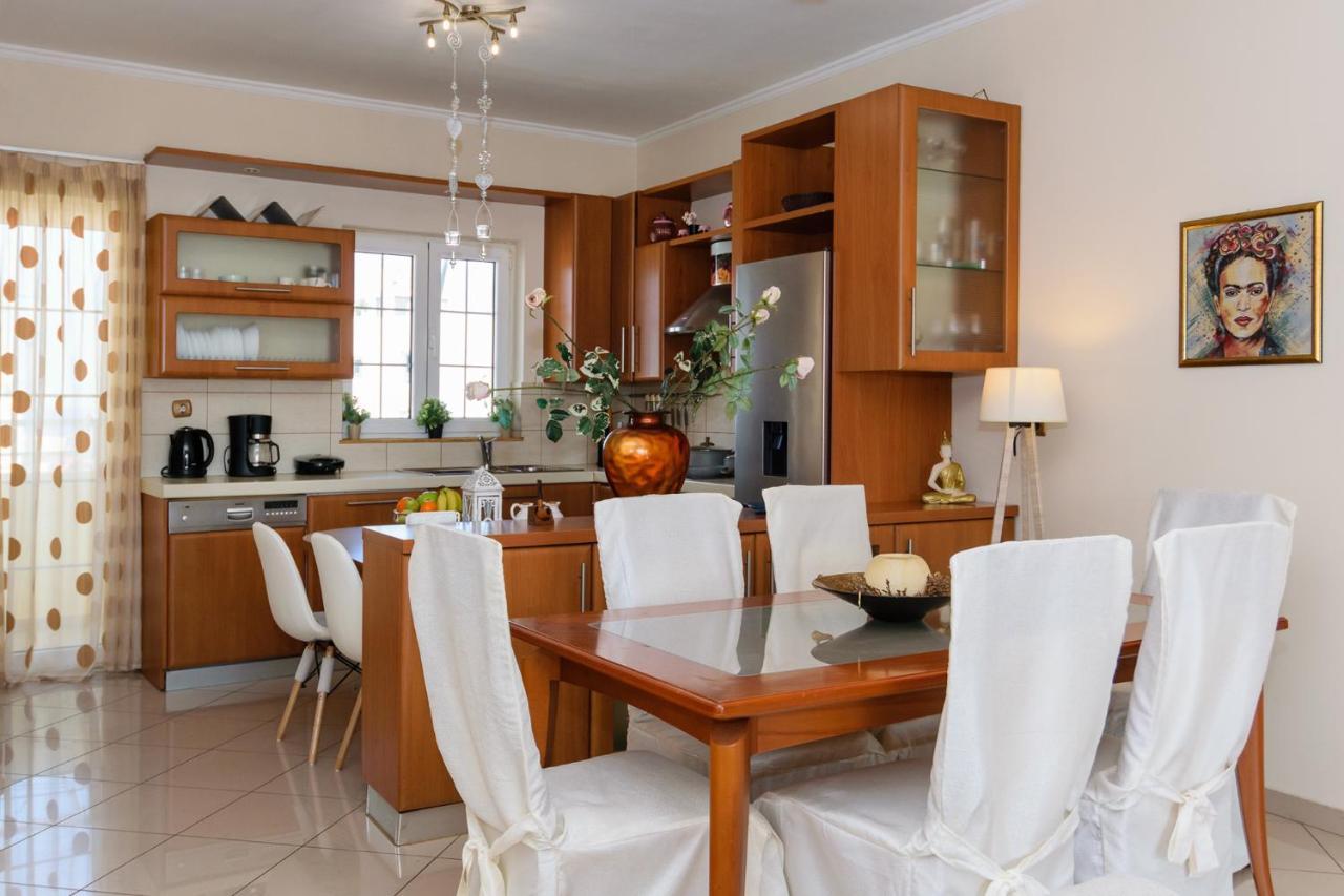 Central Penthouse In Quiet Neighborhood Near Sandy Beach 하니아 외부 사진